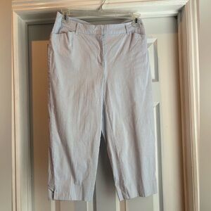 St. John's Bay Bundle- 3 Cropped Pants and 2 Classic Tees